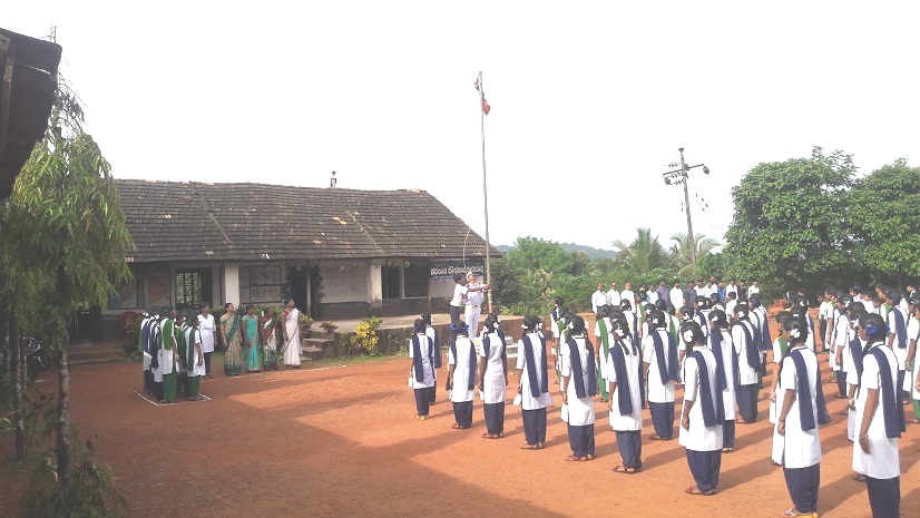 ಸರಕಾರಿ ಪ್ರೌಢಶಾಲೆ ಗೇರಸೊಪ್ಪಾದಲ್ಲಿ ಸ್ವಾತಂತ್ರ್ಯೋತ್ಸವ ಆಚರಣೆ